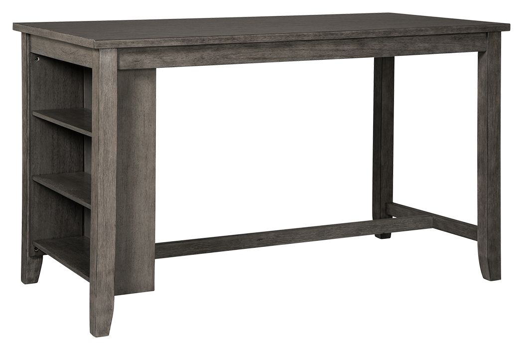 Caitbrook - Rectangular Dining Room Counter Table - Gray by Ashley – Counter Tables