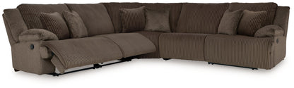 Top Tier - 5 Piece Reclining Sectional by Ashley – view 4