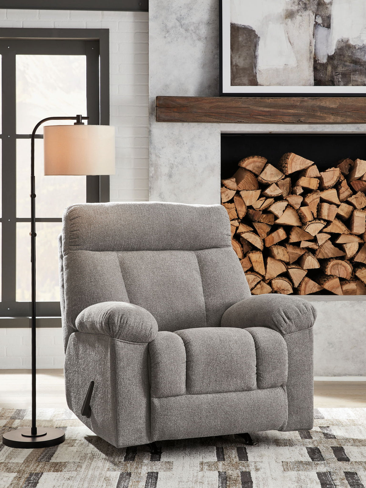 Hoyne Park - Rocker Recliner by Ashley – view 4