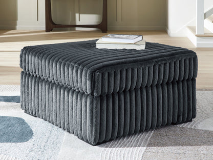 Midnight-Madness - Oversized Accent Ottoman by Ashley – view 8