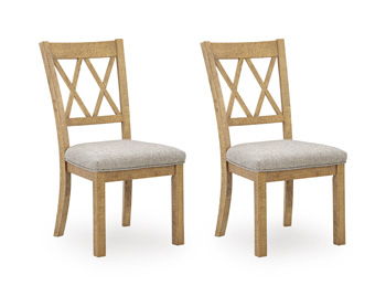 Havonplane - Dining Room Side Chair (Set of 2) - Brown by Ashley – Chair Sets