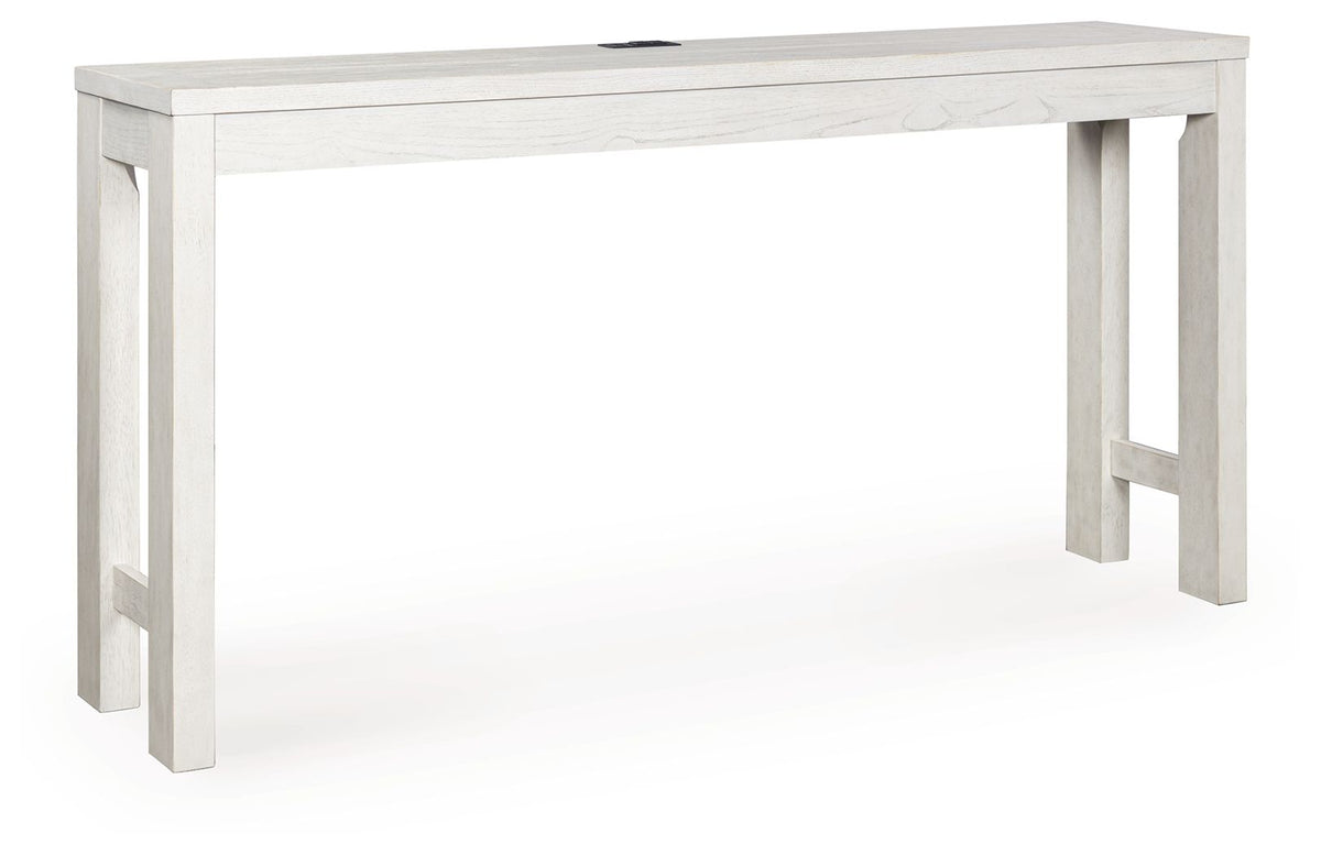 Robbinsdale - Rectangular Dining Room Counter Table Set (Set of 4) - Antique White by Ashley – view 2