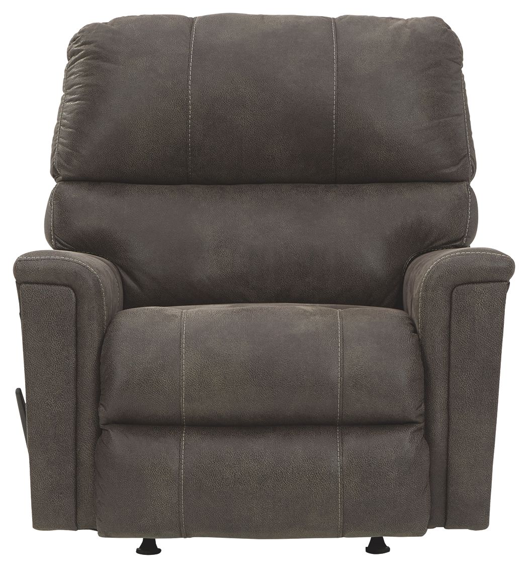 Navi - Rocker Recliner - Smoke by Ashley – view 3
