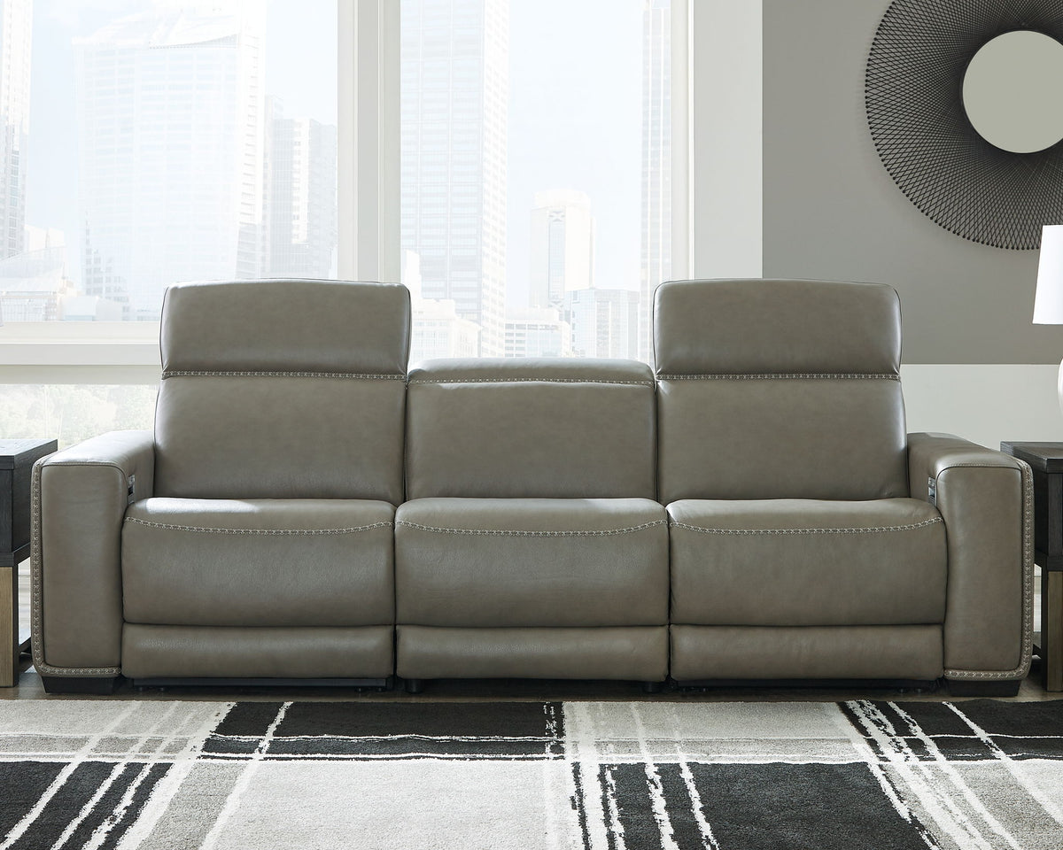 Correze - 3 Piece Power Reclining Sectional by Ashley – view 6