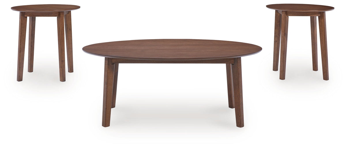 Gordonay - Occasional Table Set (Set of 3) - Brown by Ashley – view 3