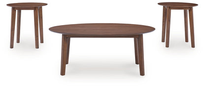 Gordonay - Occasional Table Set (Set of 3) - Brown by Ashley – view 3