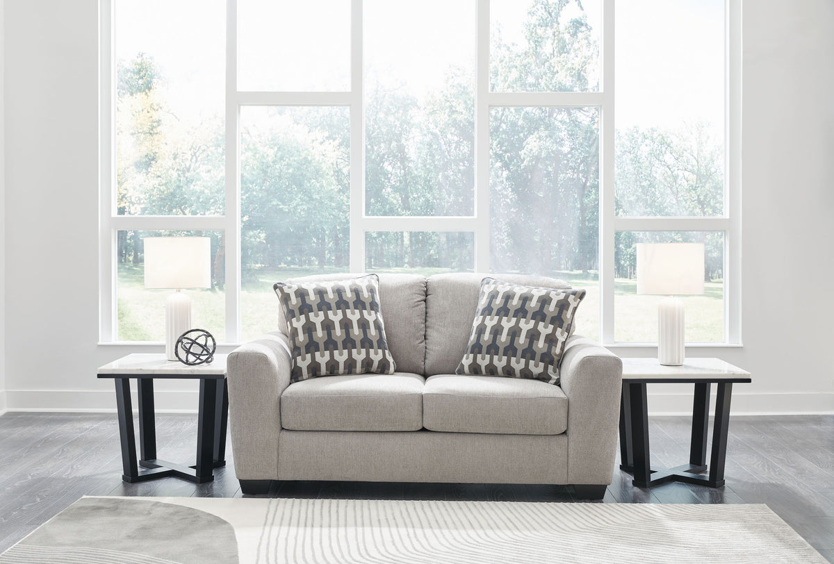 Avenal Park - Loveseat - Flannel by Ashley – view 3