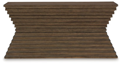 Hannodream - Sofa Table - Warm Brown by Ashley – view 3