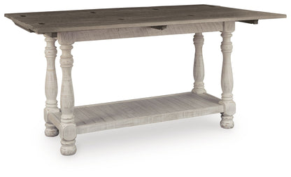 Havalance - Flip Top Sofa Table - Gray / White by Ashley – Sofa Tables
