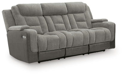 Mixed Motion - Power Reclining Sofa With Adjustable Headrest by Ashley – view 2