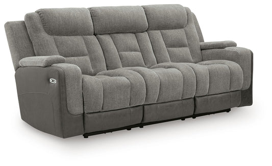Mixed Motion - Power Reclining Sofa With Adjustable Headrest by Ashley – view 2