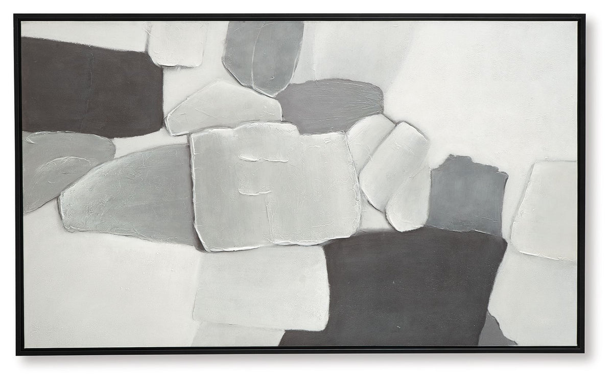 Adilson - Wall Art - White / Gray / Black by Ashley – view 2