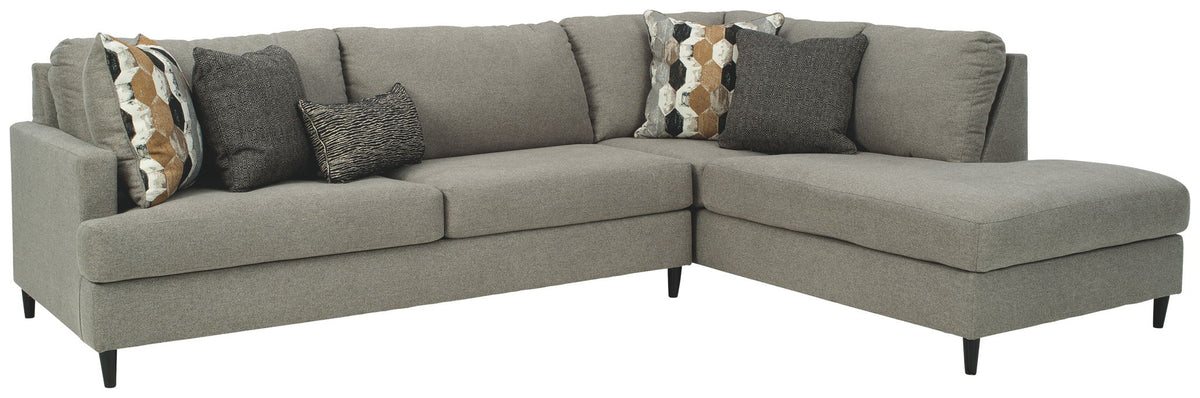 Santasia - 2 Piece Sectional by Ashley – Stationary Sectionals