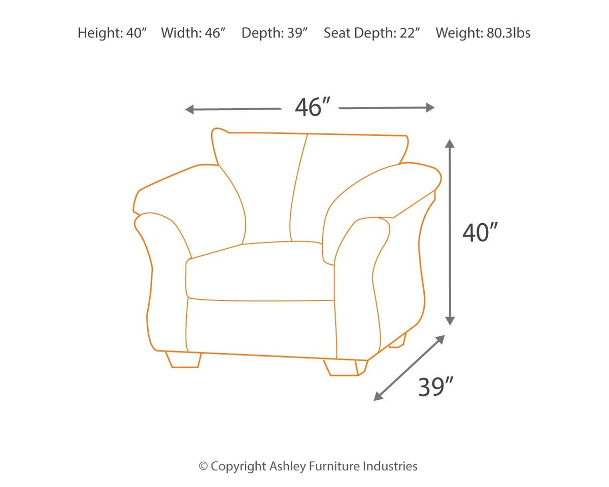 Darcy - Arm Chair by Ashley – view 4