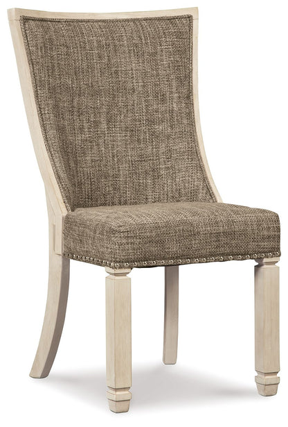 Bolanburg - Dining UPH Side Chair (Set of 2) - Lattice Back - Brown / Beige by Ashley – view 3