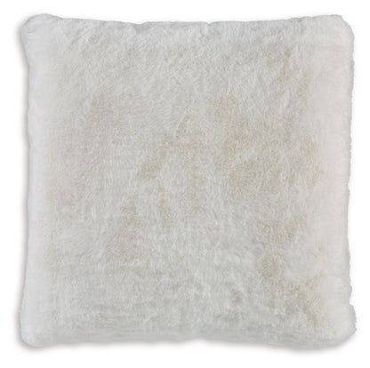 Gariland - Faux Fur Pillow by Ashley – Throw Pillows