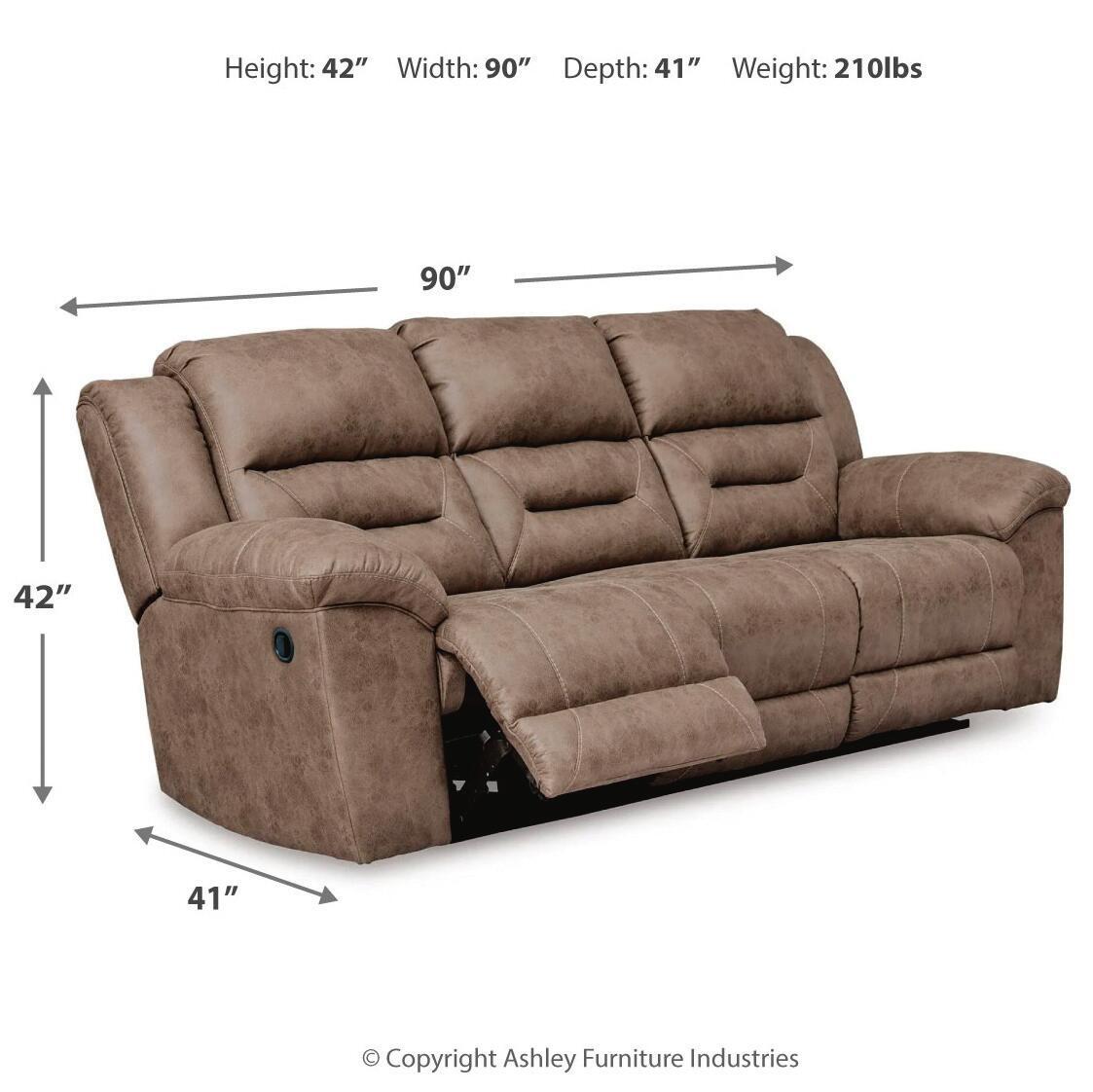 Stoneland - Reclining Sofa by Ashley – view 5