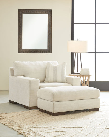 Maggie - Living Room Set by Ashley – Stationary Chair & Ottoman
