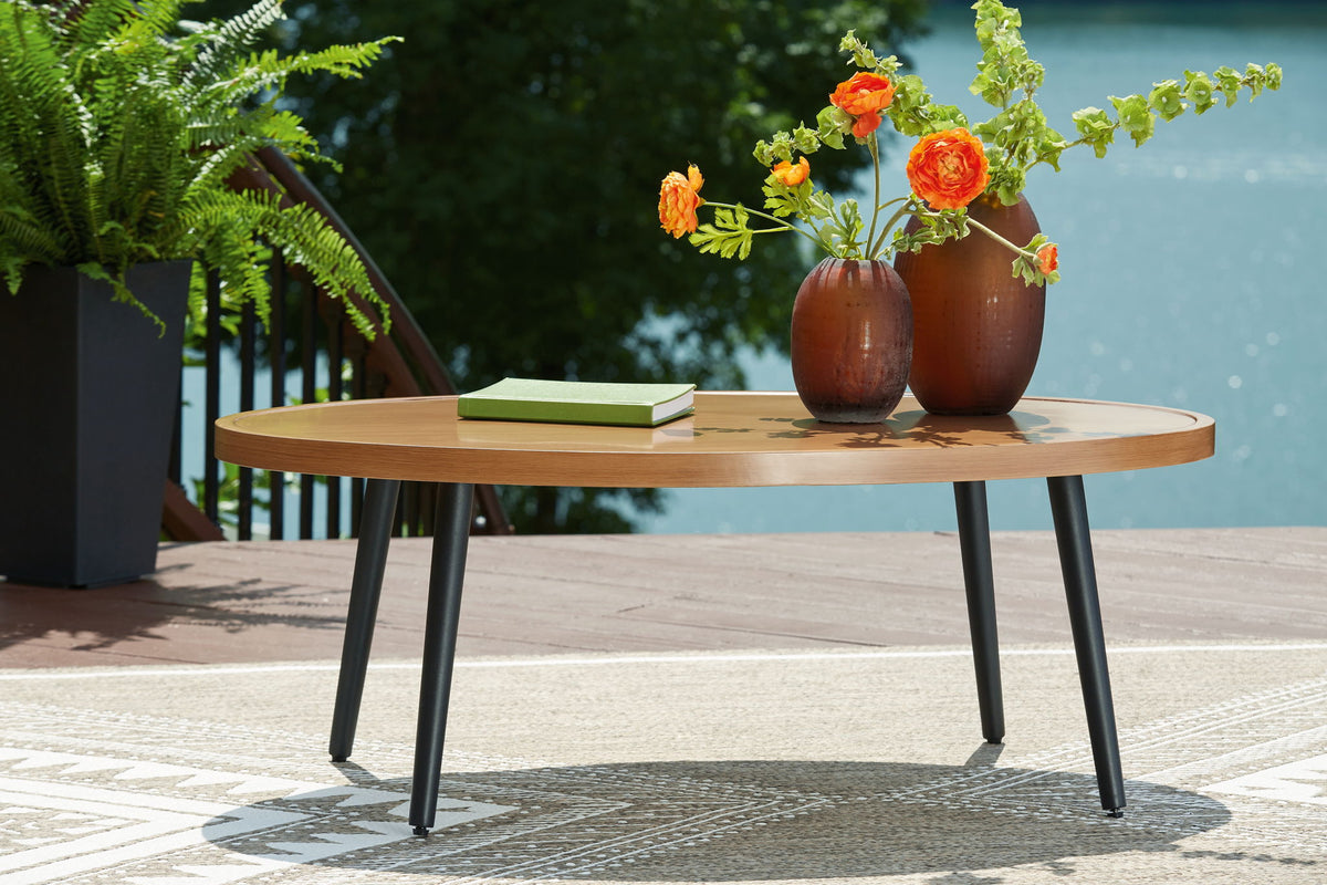 Horizon Hall - Cocktail Table - Two-tone Brown by Ashley – view 3