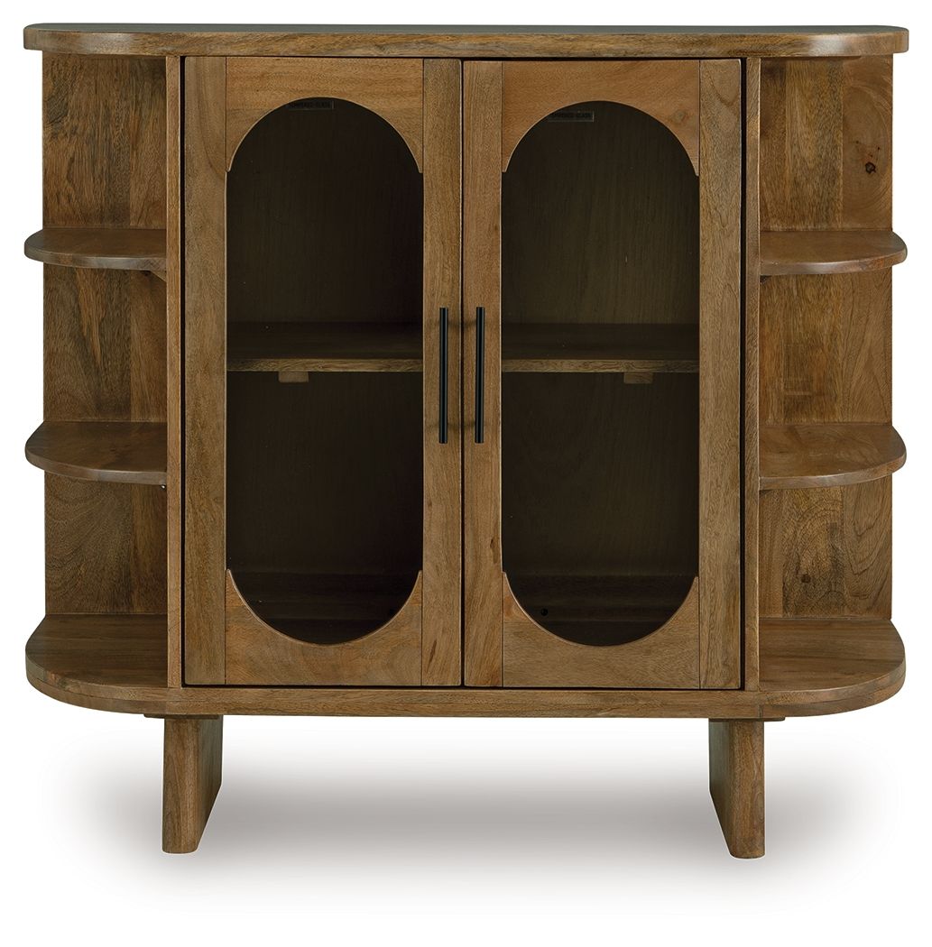 Niall - Accent Cabinet - Light Brown by Ashley – view 3