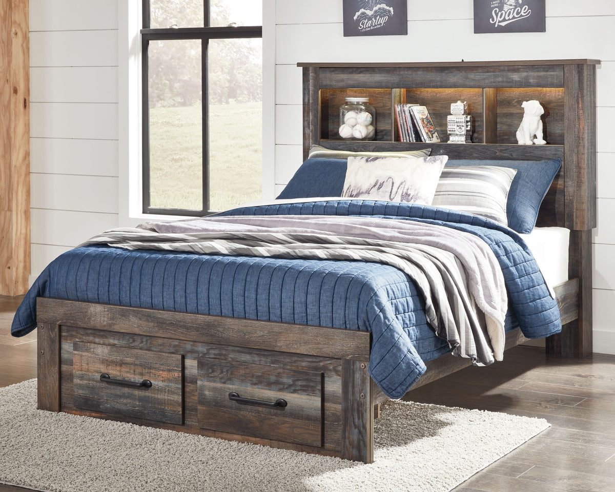 Drystan - Panel Bookcase Bed by Ashley – view 17