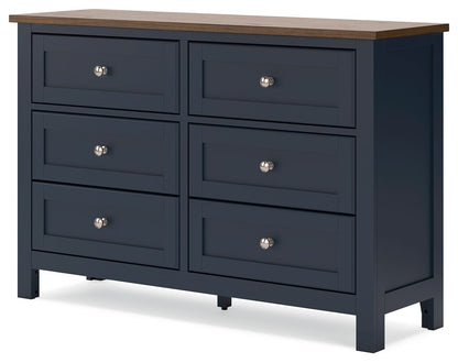 Landocken - Dresser - Brown / Blue by Ashley – view 2