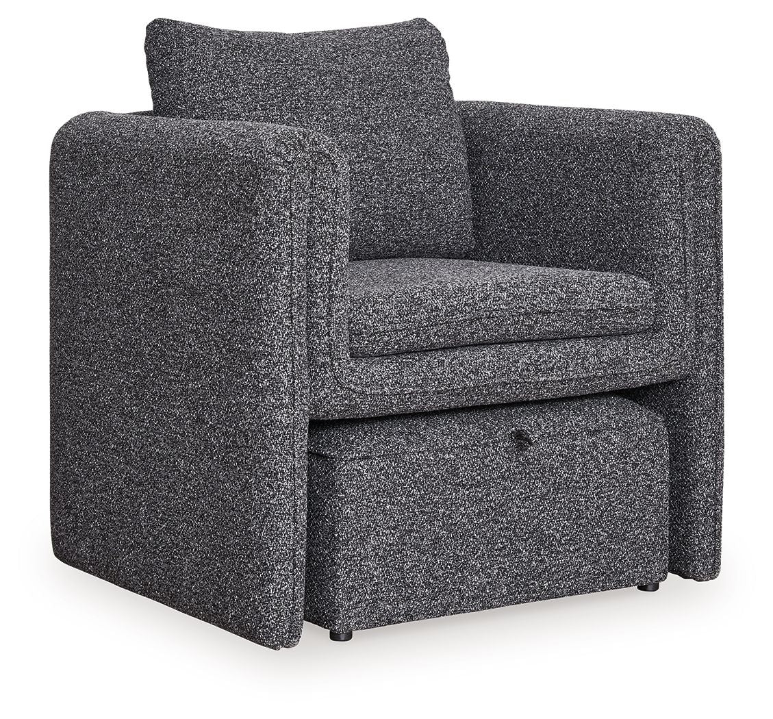 Vreni - Accent Chair - Charcoal / Black by Ashley – Accent Chairs