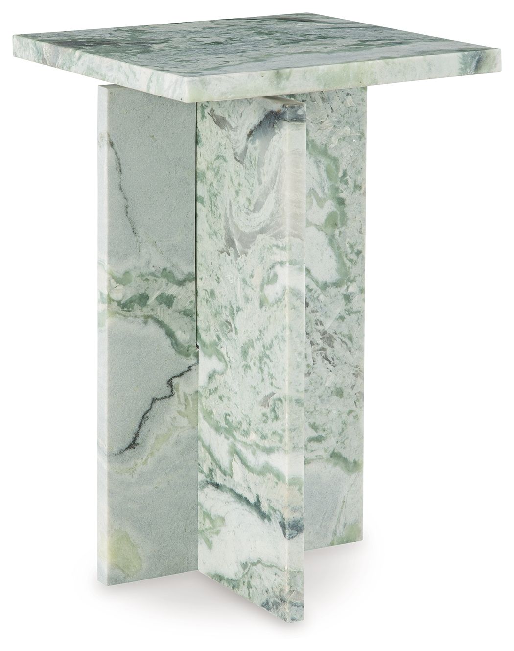 Deaconwell - Accent Table - White / Green by Ashley – Accent Tables