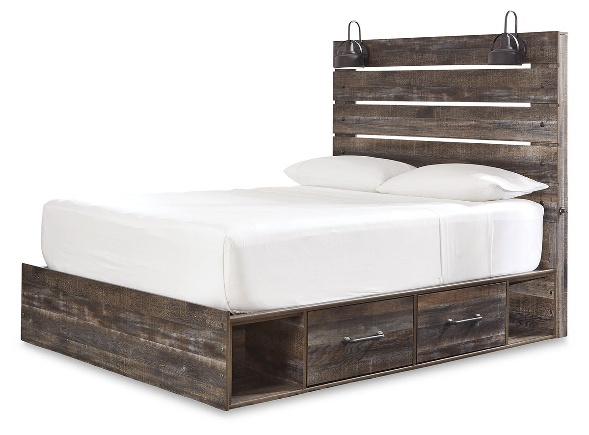 Drystan - Panel Bed by Ashley – Storage Beds