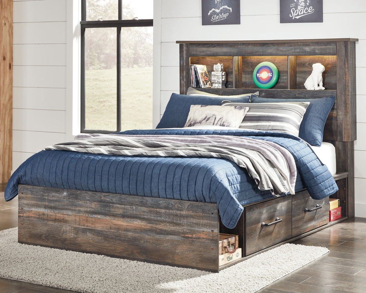Drystan - Panel Bookcase Bed by Ashley – view 18