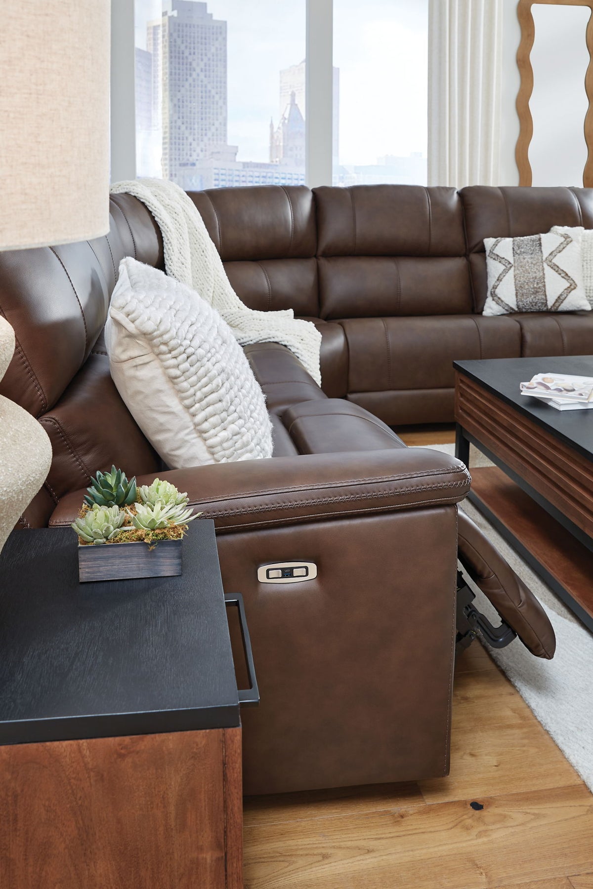 Bleckley - Reclining Sectional by Ashley – view 8