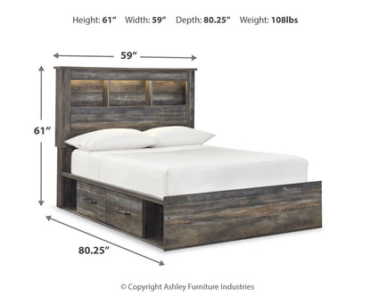 Drystan - Panel Bookcase Bed by Ashley – view 19