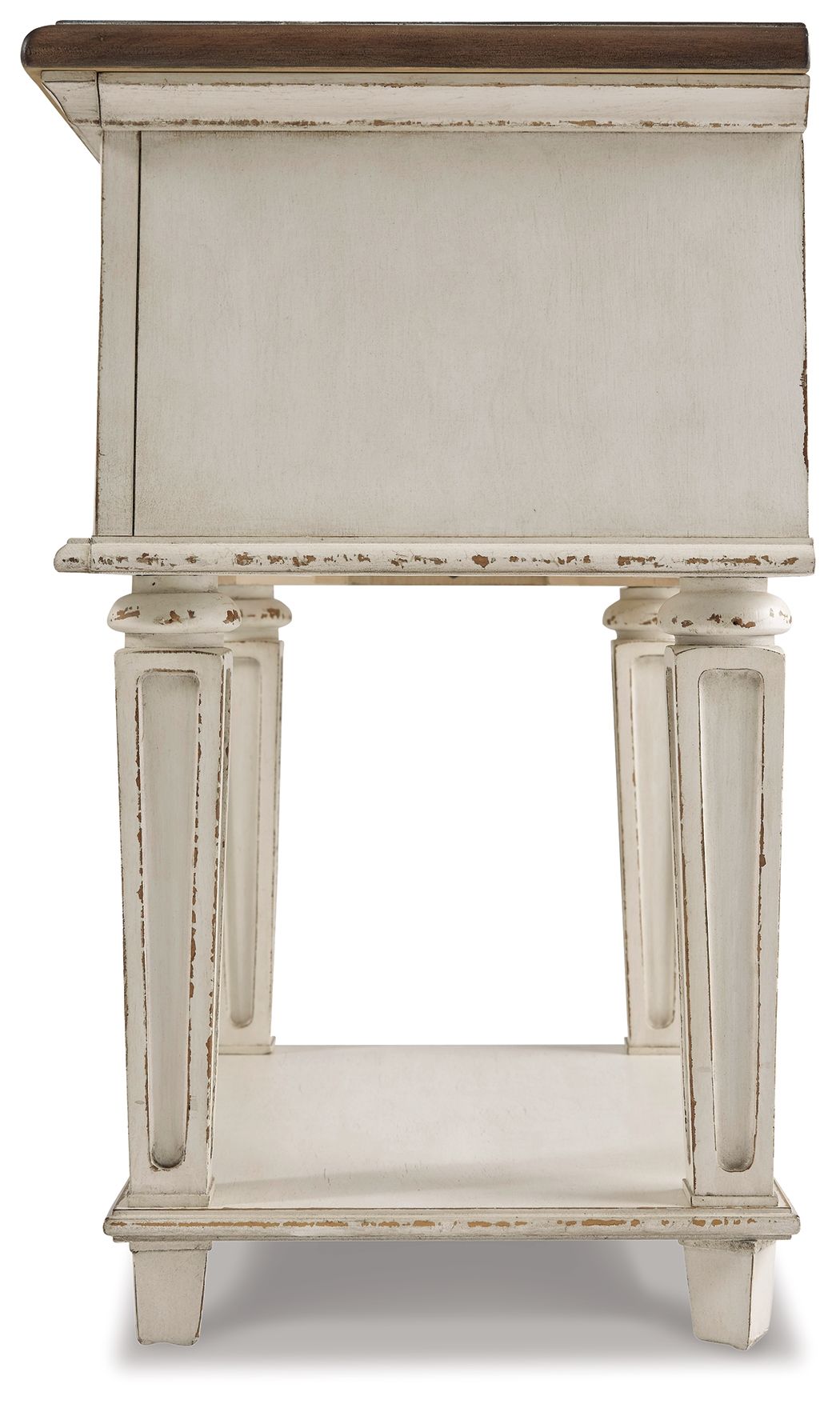 Realyn - One Drawer Night Stand - Chipped White by Ashley – view 4