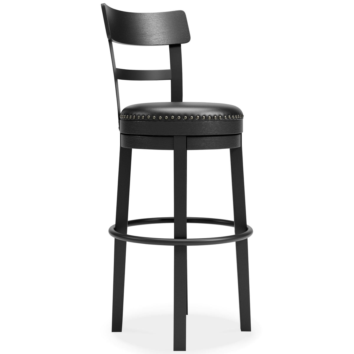 Valebeck - Tall Upholstered Swivel Barstool by Ashley – view 3