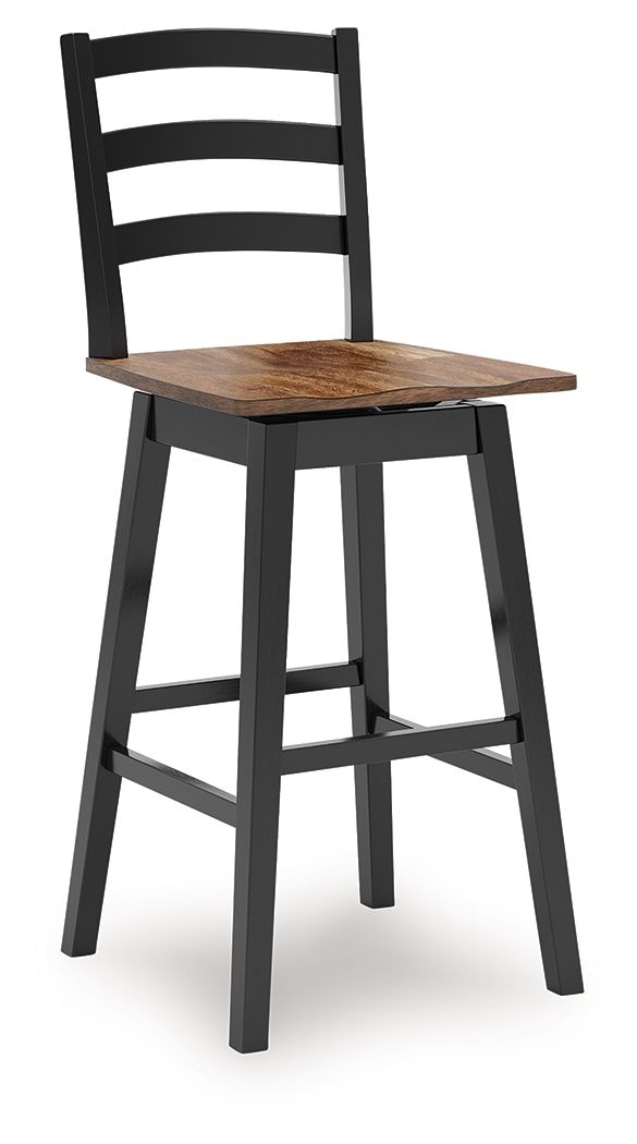 Wildenauer - Swivel Stool (Set of 2) by Ashley – view 2