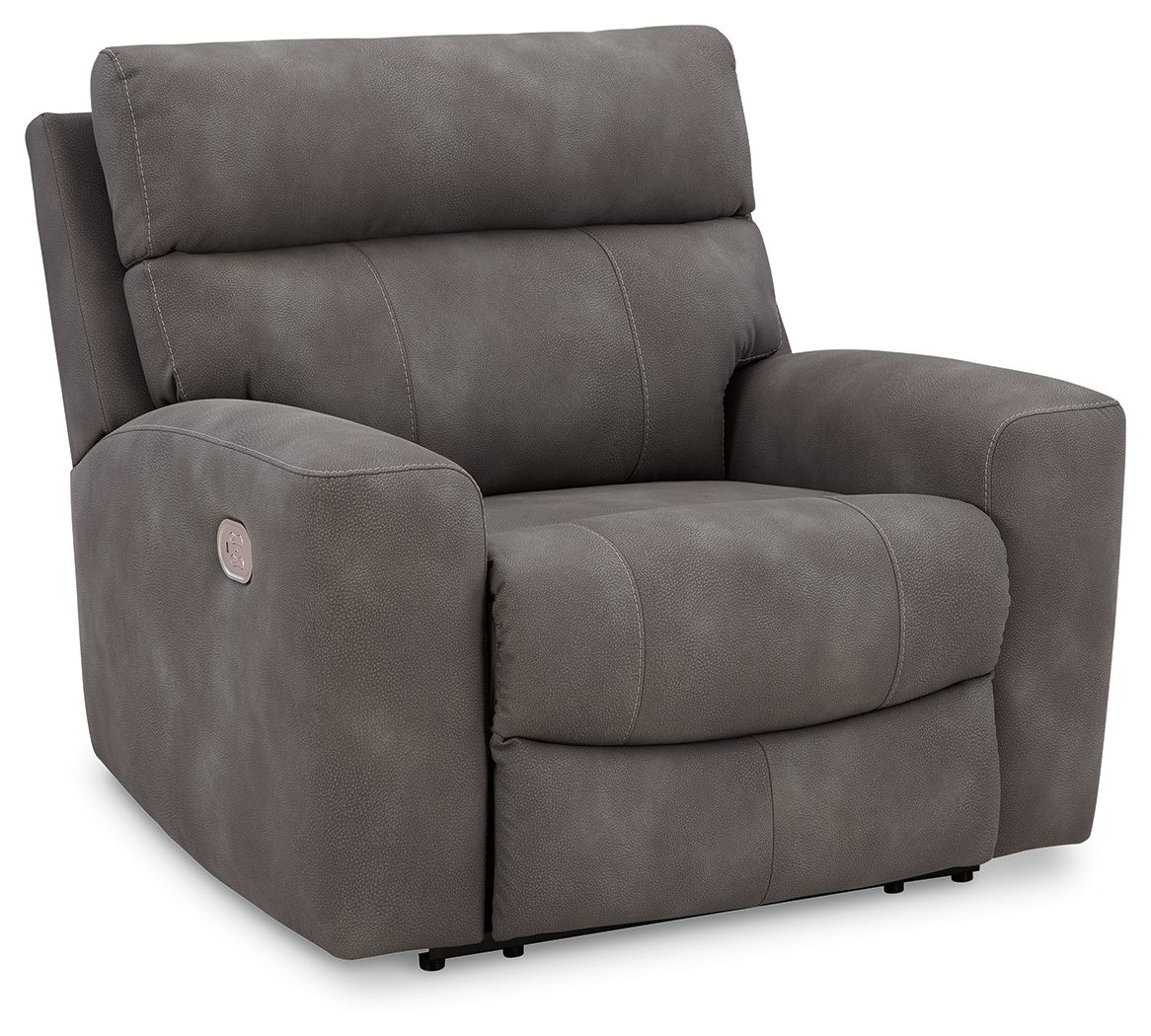 Next-Gen Durapella - Power Recliner With Adj Headrest by Ashley – Reclining Chairs