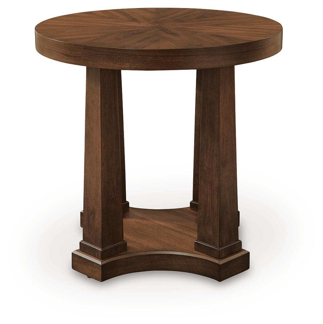 Rustic Plains - Round Table by Ashley – view 7