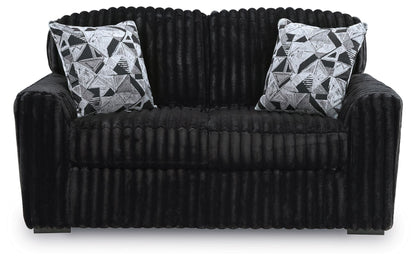 Midnight-Madness - Loveseat by Ashley – view 9