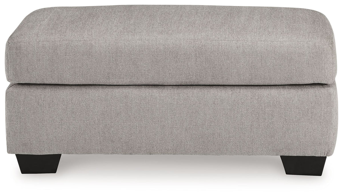 Avenal Park - Ottoman - Flannel by Ashley – view 4