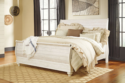 Willowton - Sleigh Bed by Ashley – view 2