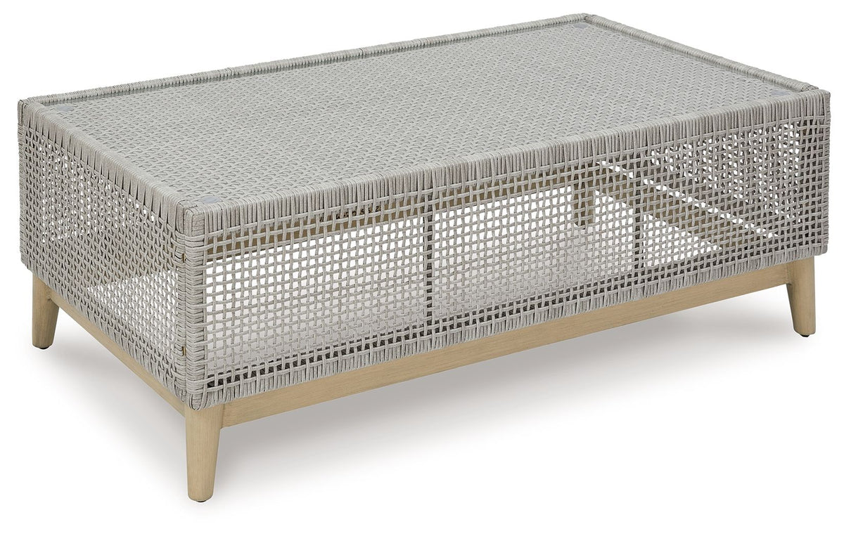 Seton Creek - Rectangular Cocktail Table - Gray by Ashley – Coffee Tables