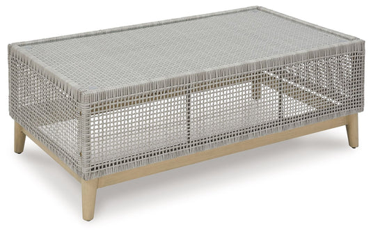Seton Creek - Rectangular Cocktail Table - Gray by Ashley – Coffee Tables