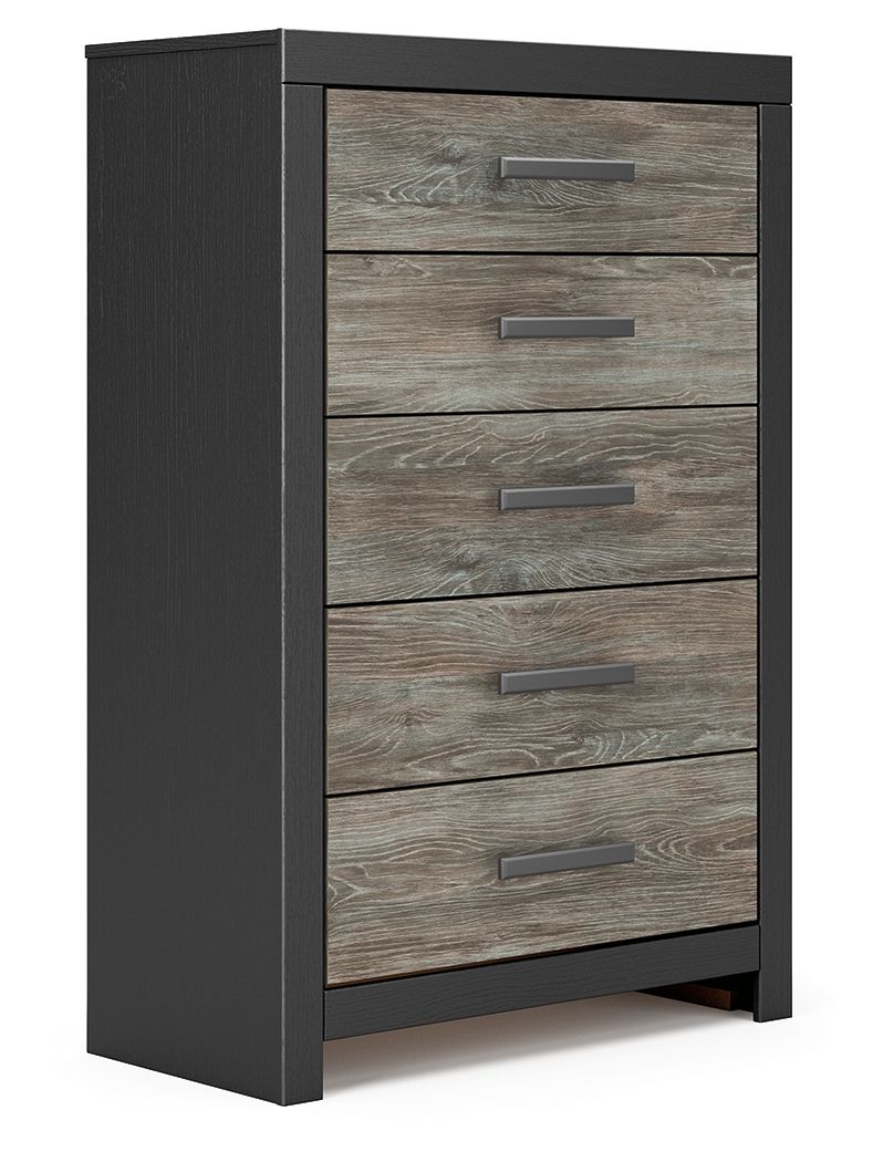 Broachmyn - Five Drawer Chest by Ashley – view 2