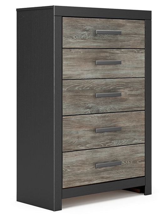 Broachmyn - Five Drawer Chest by Ashley – view 2