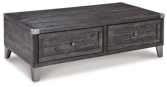 Todoe - Lift Top Cocktail Table - Dark Gray by Ashley – Cocktail Tables