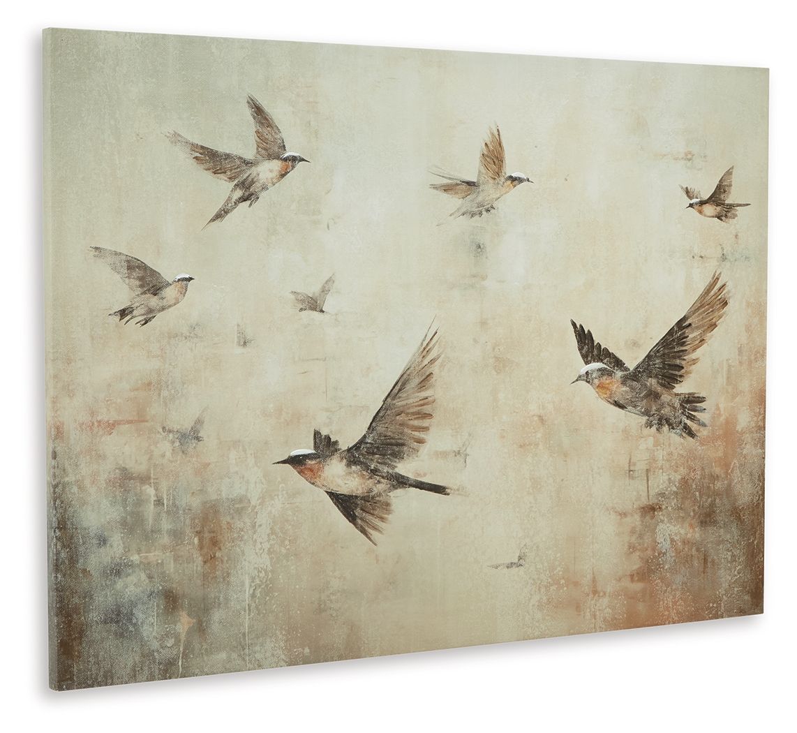 Collmund - Wall Art - Gray / Brown by Ashley – view 4