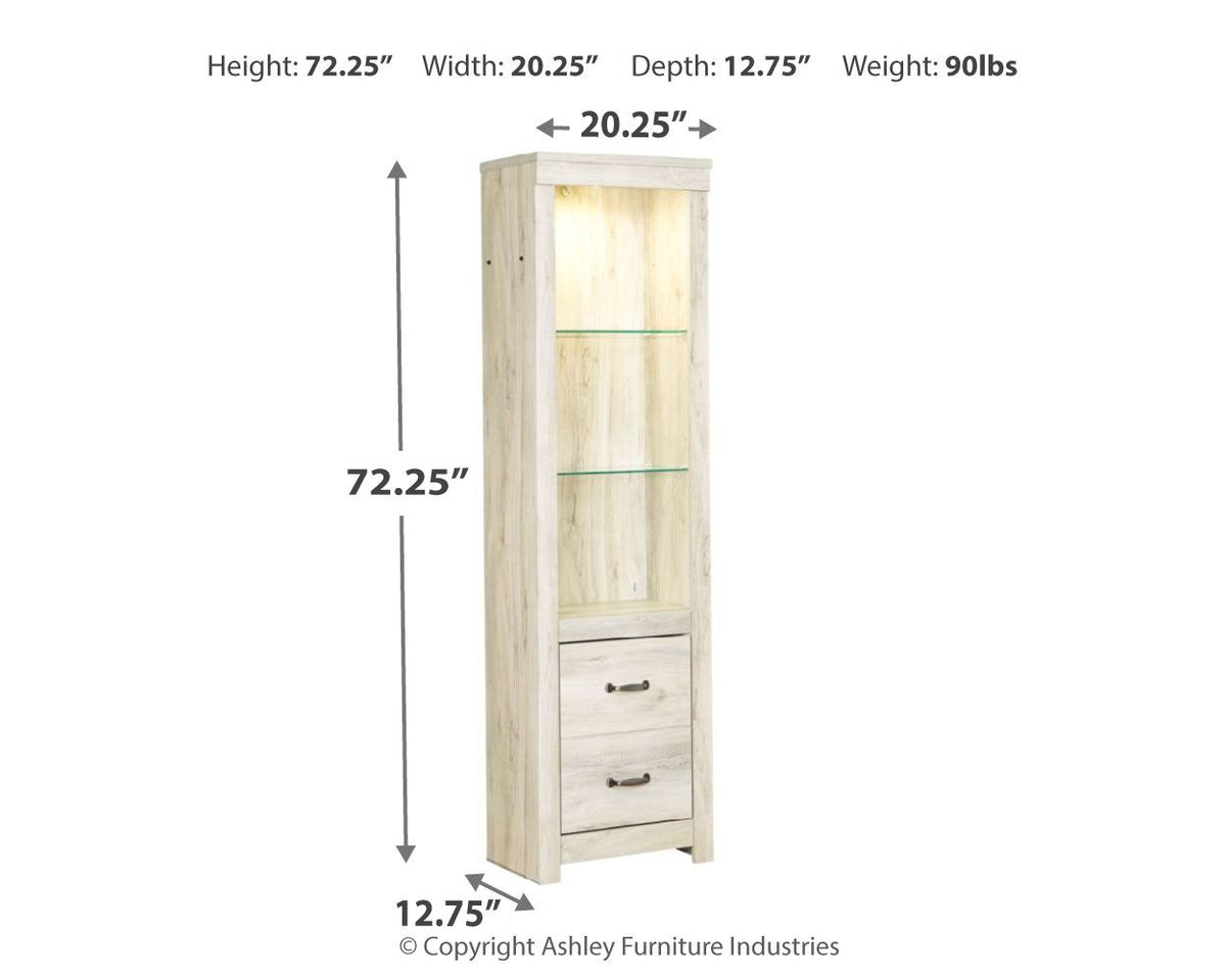 Bellaby - Pier - 2 Drawers - Whitewash by Ashley – view 3