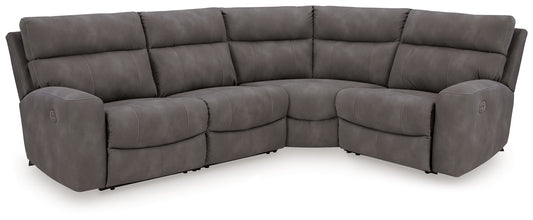 Next-Gen Durapella - 4 Piece Reclining Sectional by Ashley – Reclining Sectionals