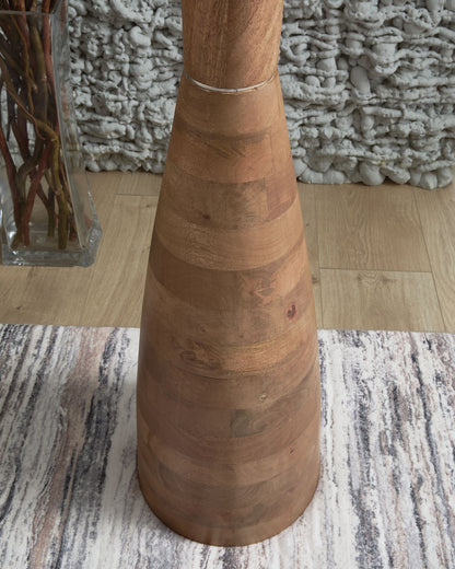 Ailsa - Wood Floor Lamp - Natural Brown by Ashley – view 4