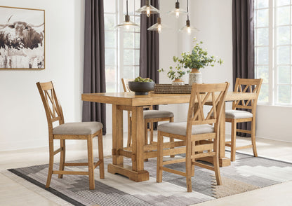 Havonplane - Counter Dining Set by Ashley – 5 Piece Dining Room Sets